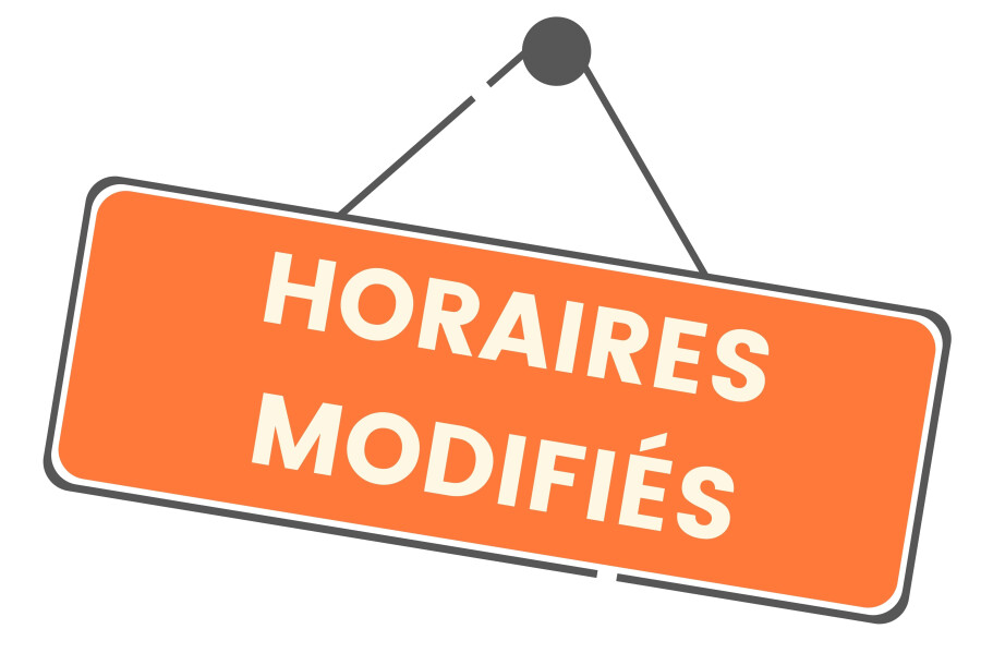 Boulangerie : nouveaux horaires !